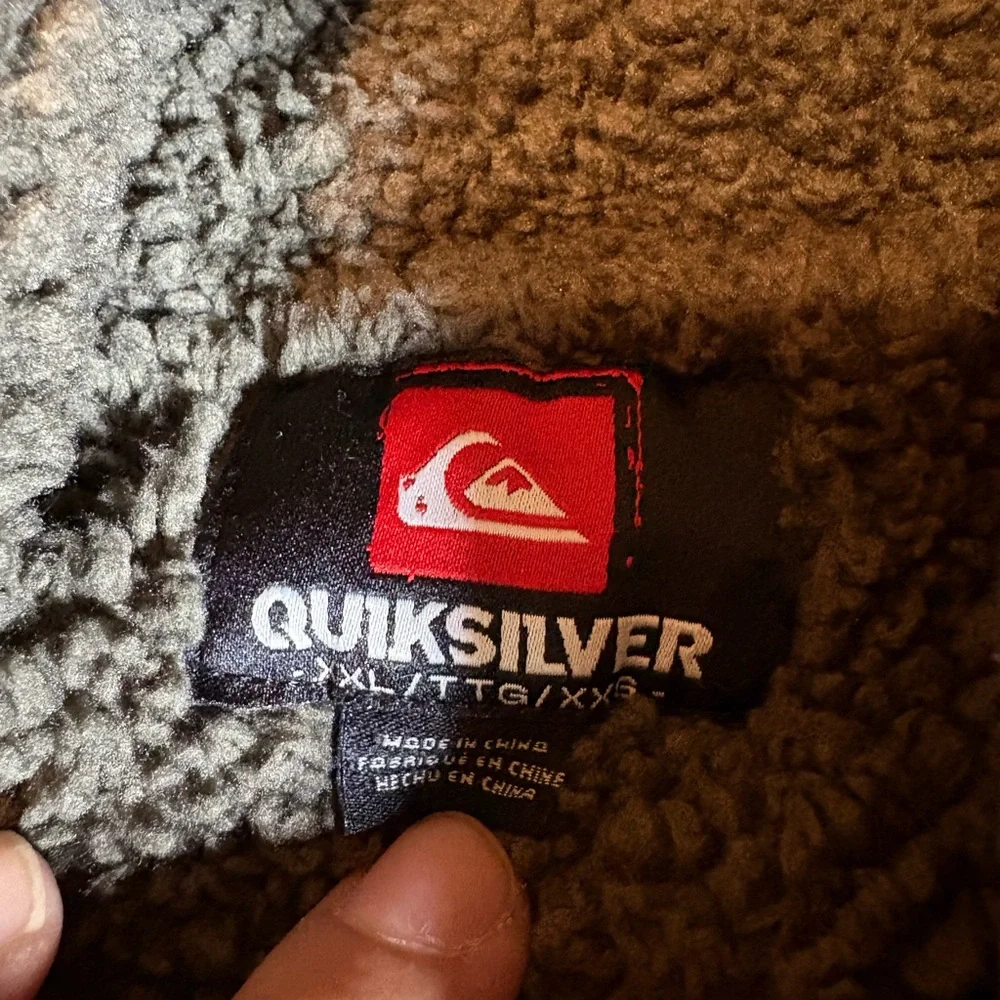 Quicksilver Men's XXL‎ Hooded Jacket - Black